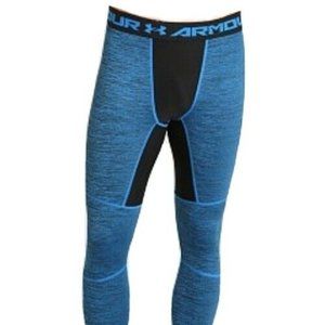 Under Armour Men's ColdGear Compression Leggings 1264296 405 Blue Jet Medium